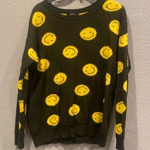 Happy face sweater